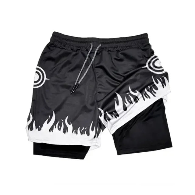 Naruto Anime Performance Shorts for Men