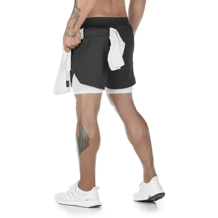 Dragon Ballz Anime Gym Training 2 in 1 Shorts