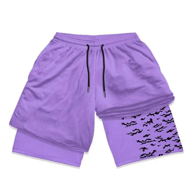 Naruto Anime Performance Shorts for Men