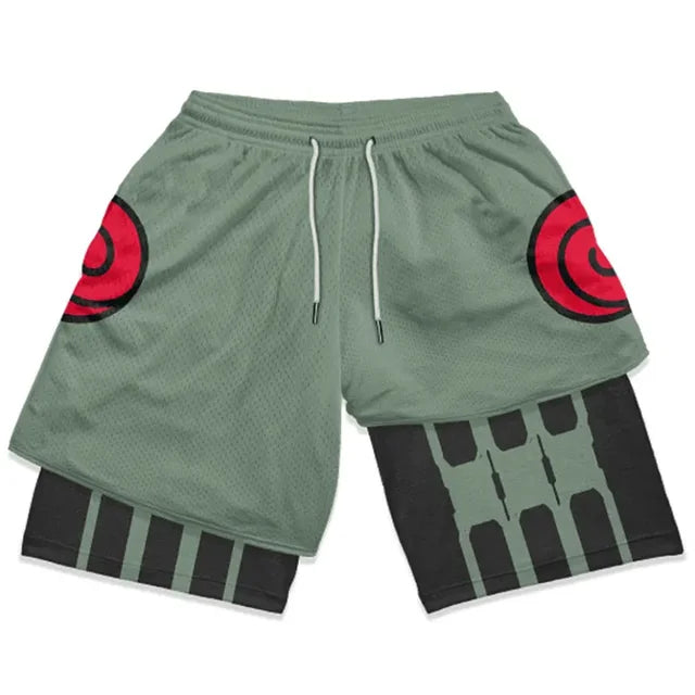 Naruto Anime Performance Shorts for Men